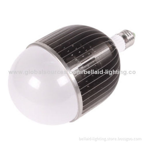 30W LED Globe Bulb, Efficient Heat Dissipation, Light Weight and Easy to Install